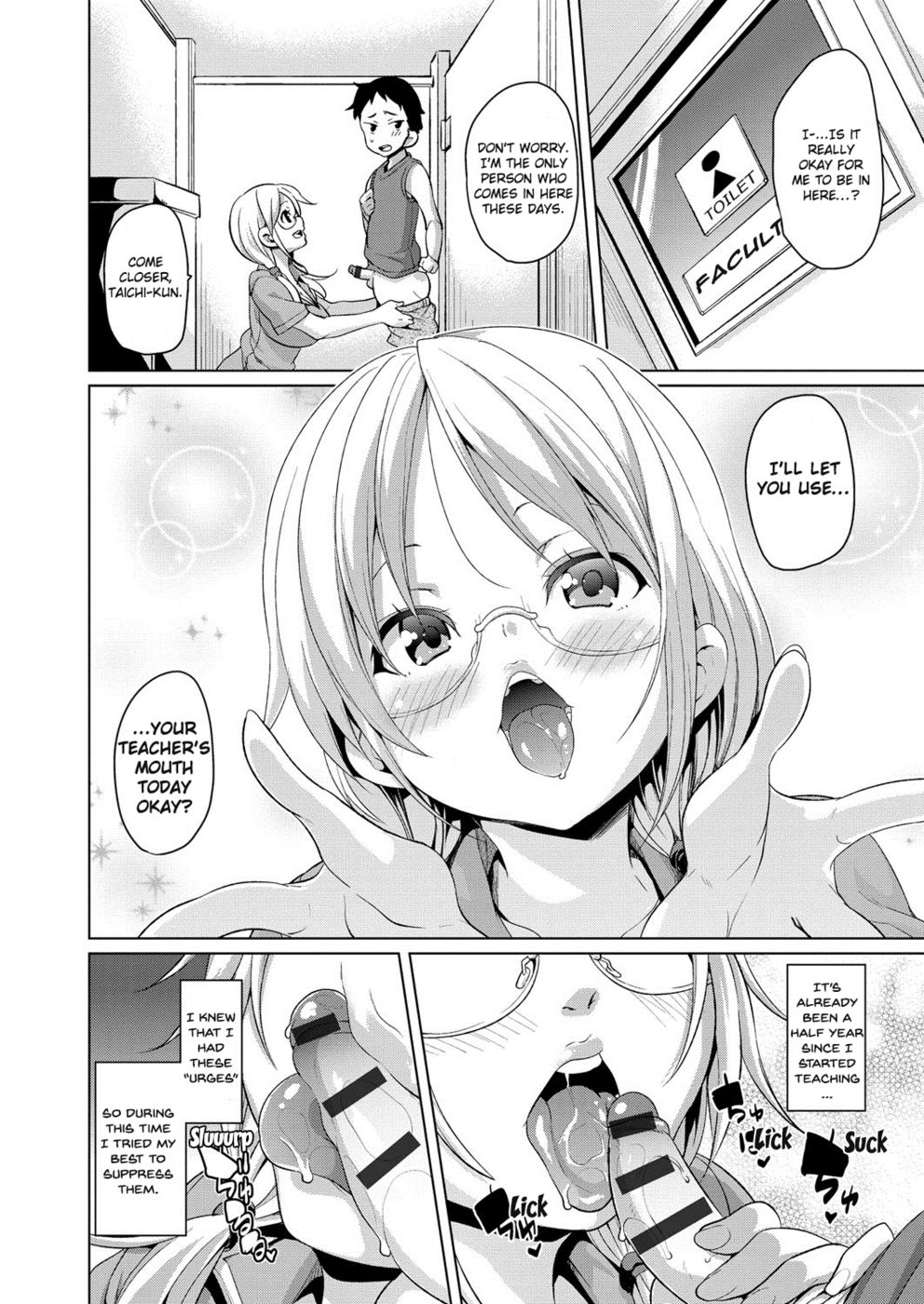 Hentai Manga Comic-Ms. Yui's Sexual School Activities-Read-6